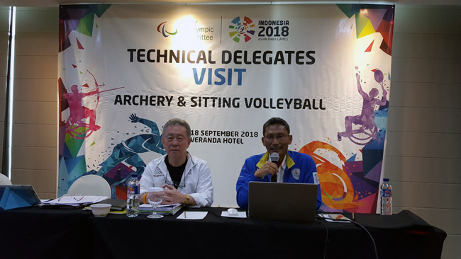 T/D Meeting with LOC of the 2018 Asian PARA Games